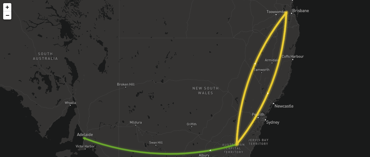 VIP flight tracker