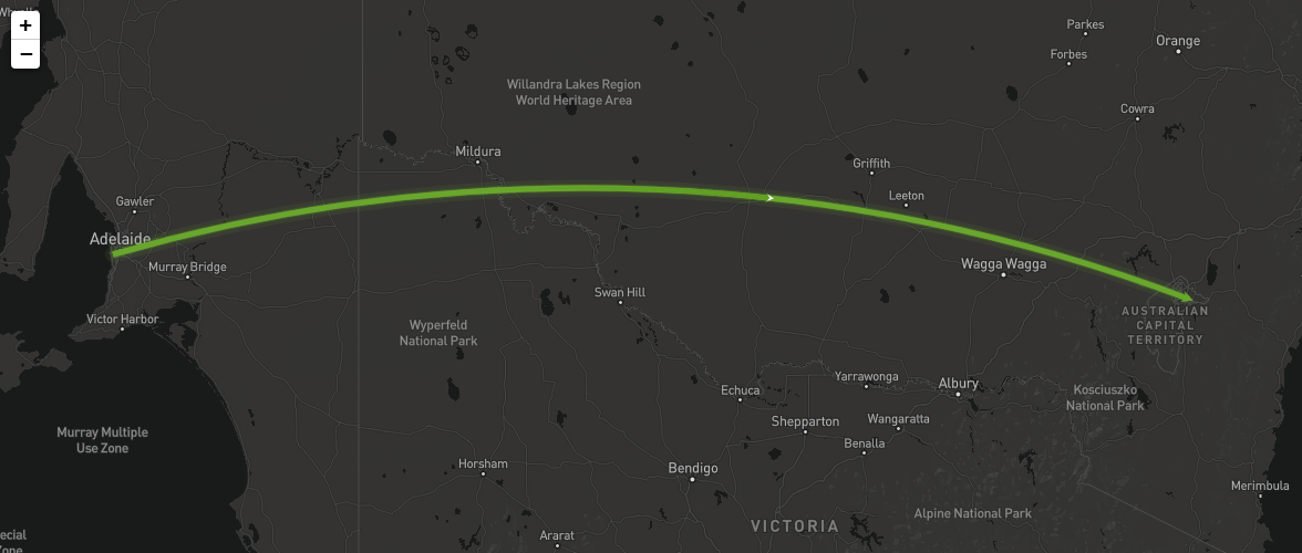 VIP flight tracker