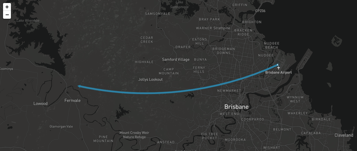 VIP flight tracker