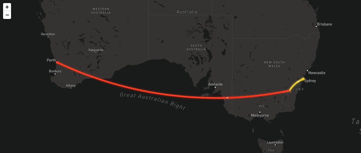 VIP flight tracker