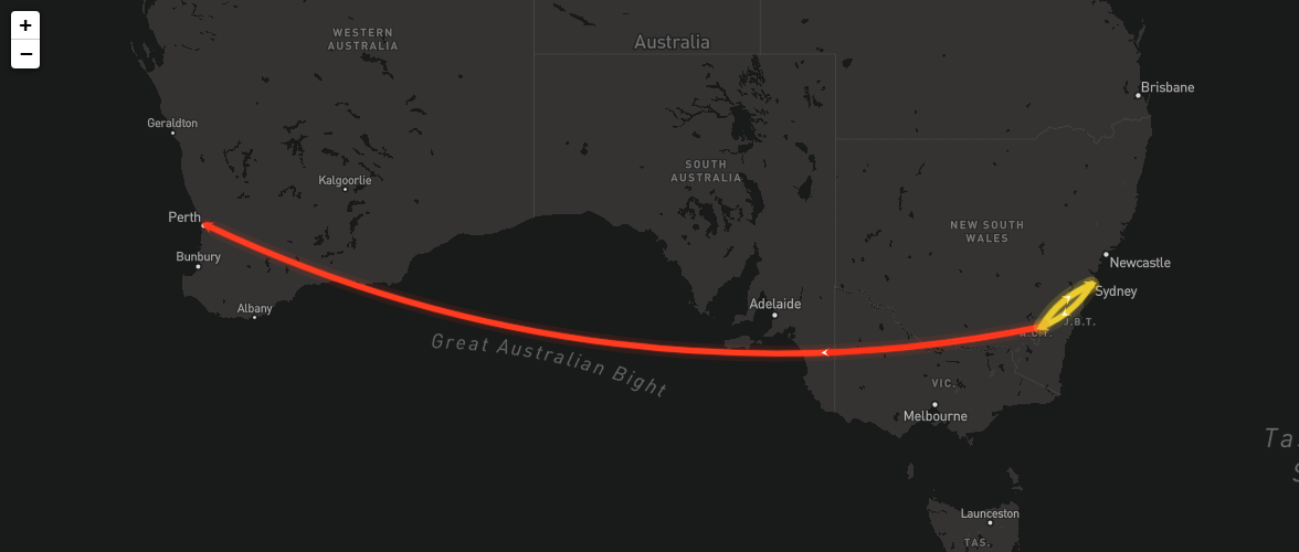 VIP flight tracker