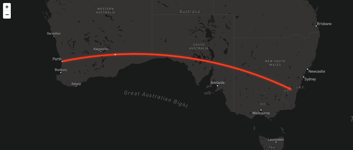 VIP flight tracker