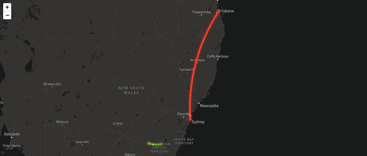 VIP flight tracker