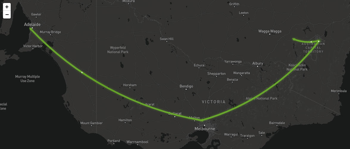 VIP flight tracker