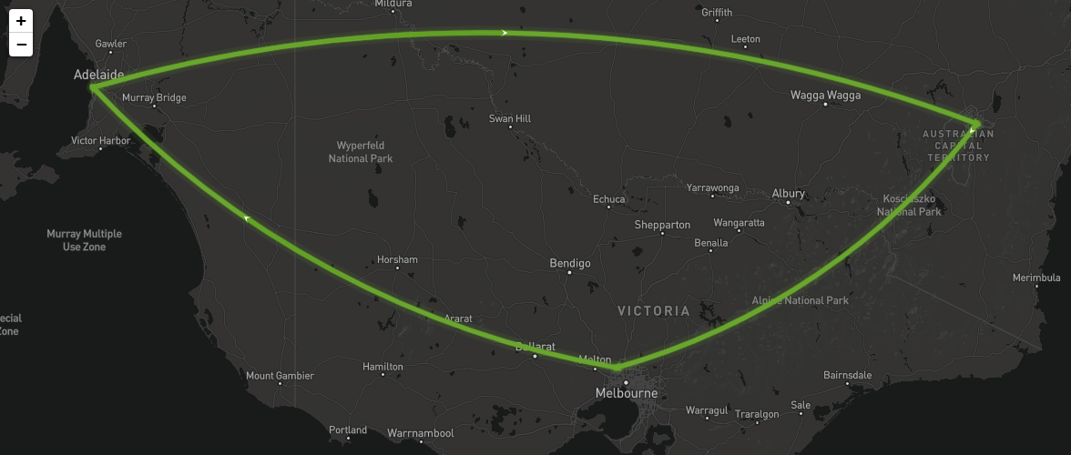 VIP flight tracker