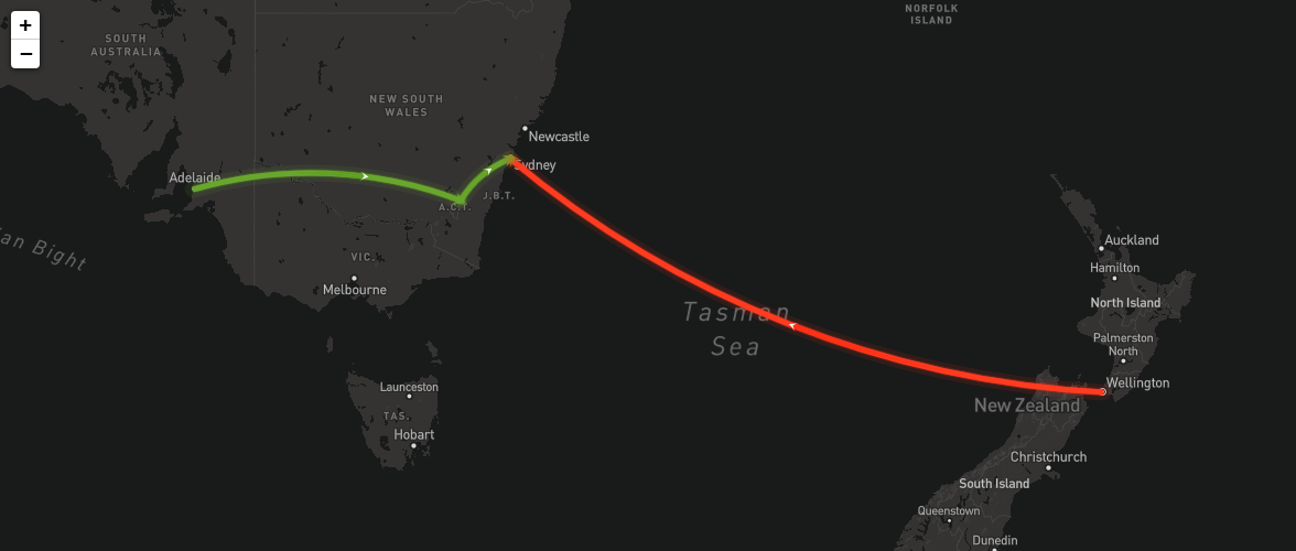 VIP flight tracker