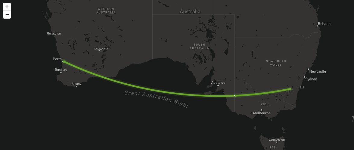 VIP flight tracker