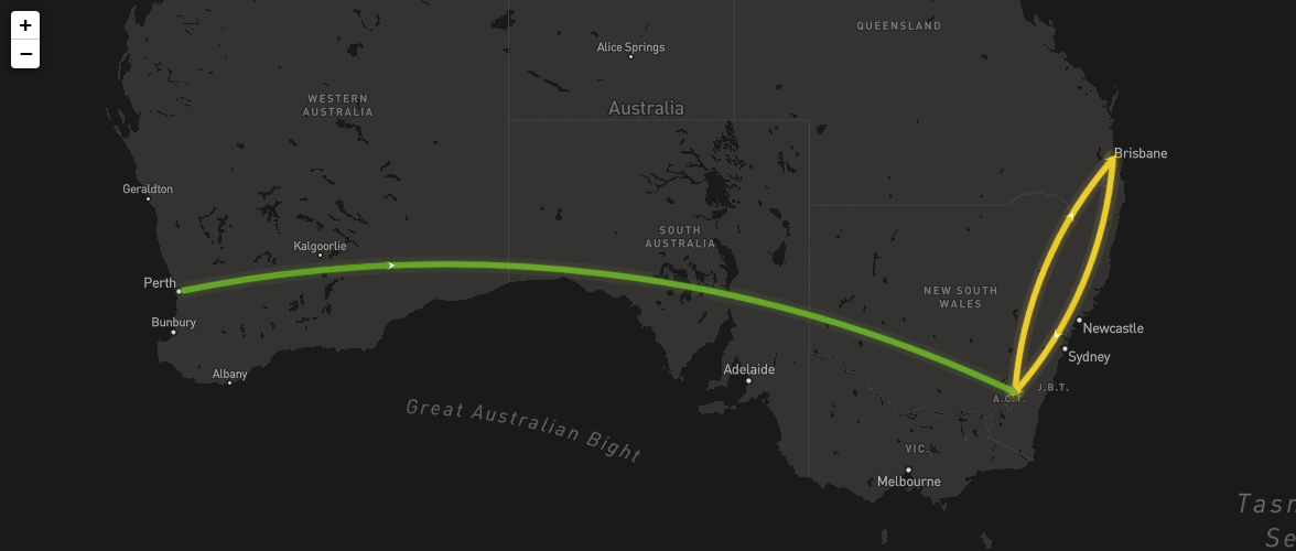 VIP flight tracker