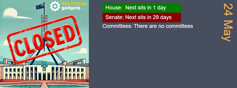 Parliamentary sitting calendar