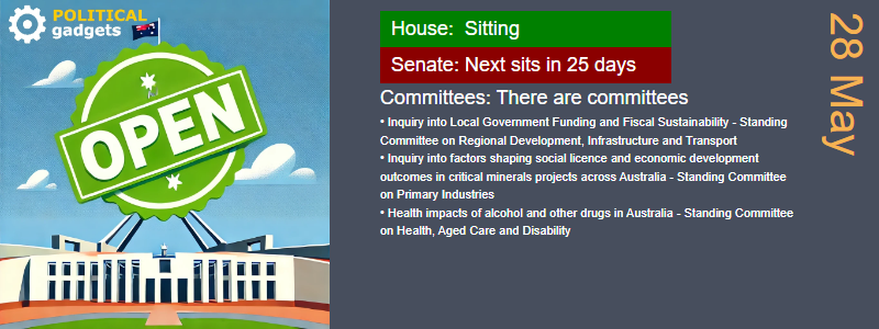 Parliamentary sitting calendar