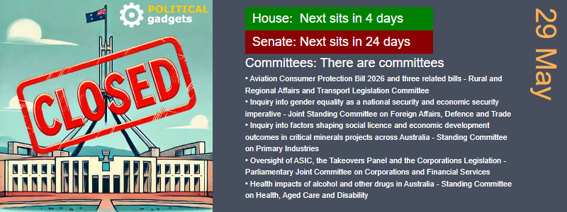 Parliamentary sitting calendar