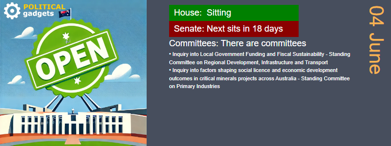 Parliamentary sitting calendar