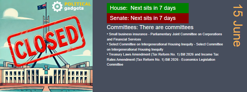 Parliamentary sitting calendar