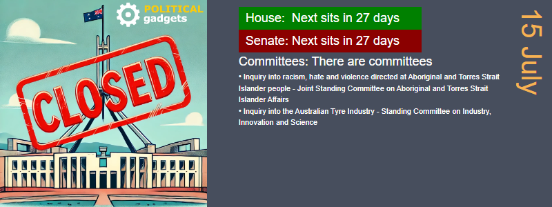 Parliamentary sitting calendar