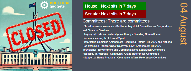 Parliamentary sitting calendar