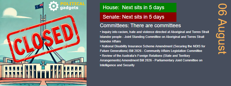 Parliamentary sitting calendar