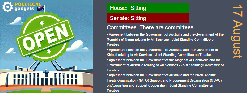 Parliamentary sitting calendar