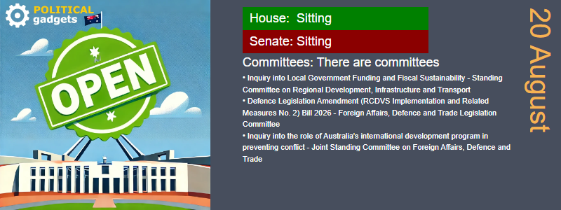 Parliamentary sitting calendar