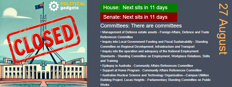 Parliamentary sitting calendar