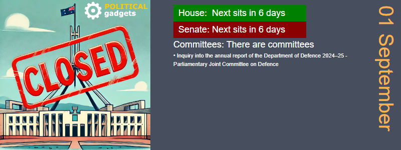 Parliamentary sitting calendar