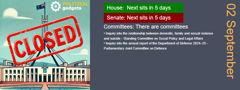 Parliamentary sitting calendar