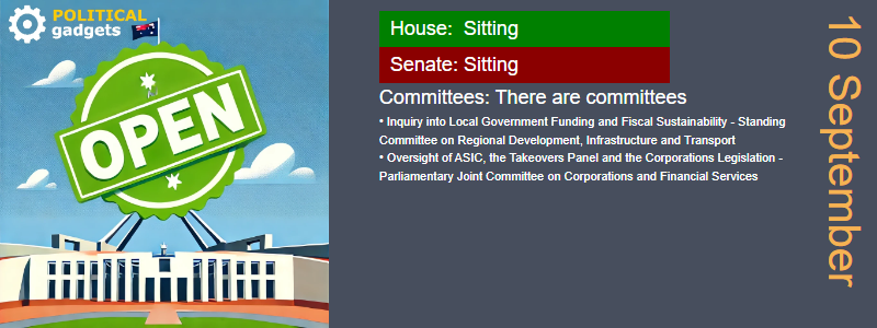 Parliamentary sitting calendar