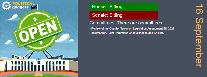 Parliamentary sitting calendar