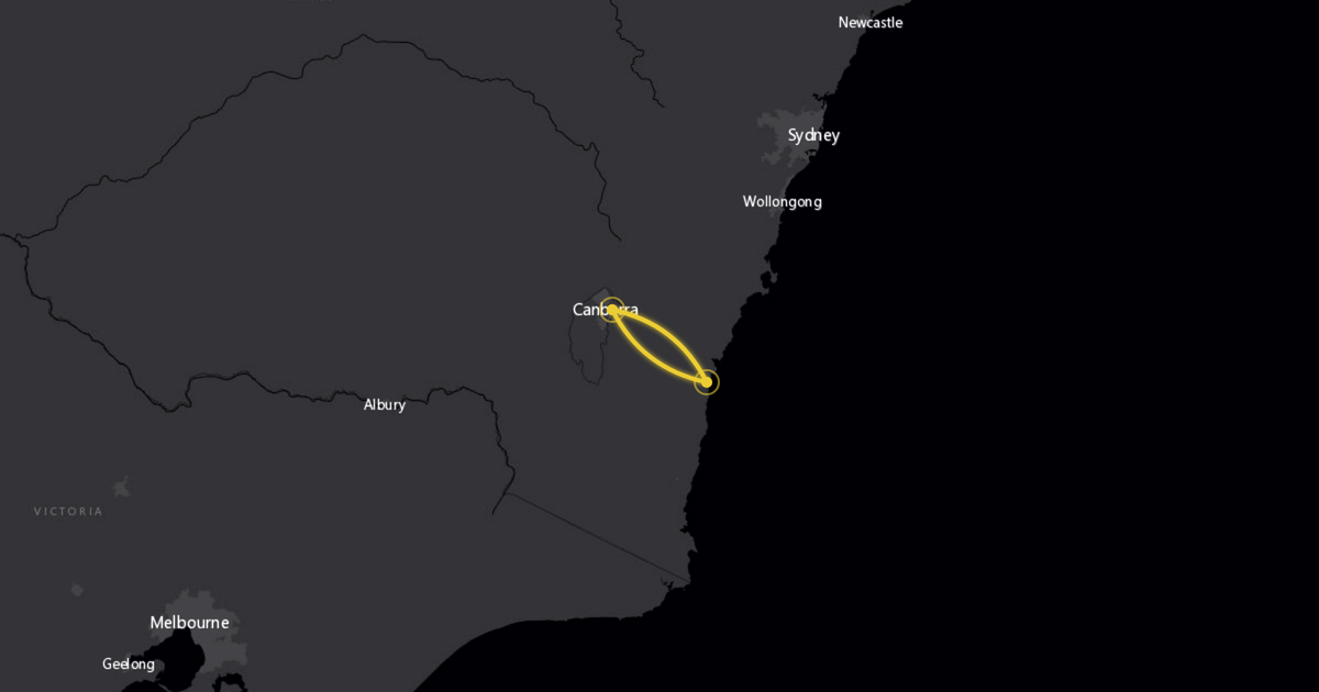 VIP flight tracker
