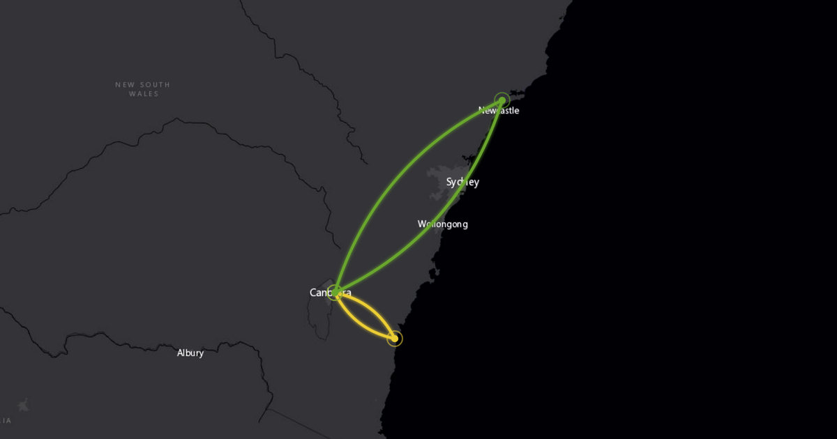 VIP flight tracker