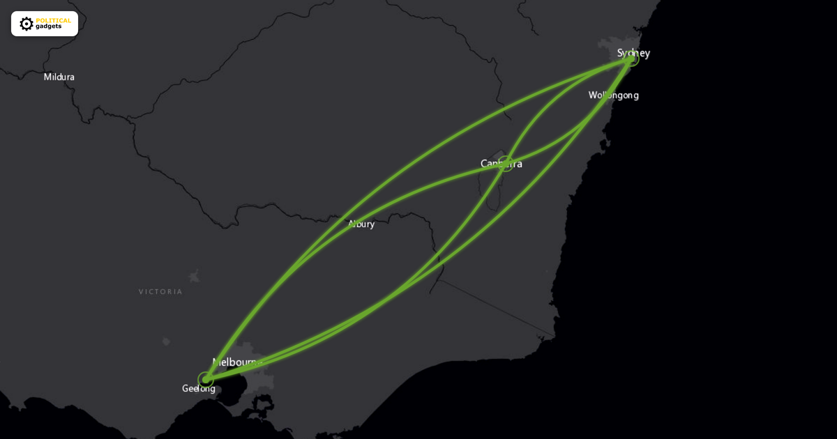 VIP flight tracker