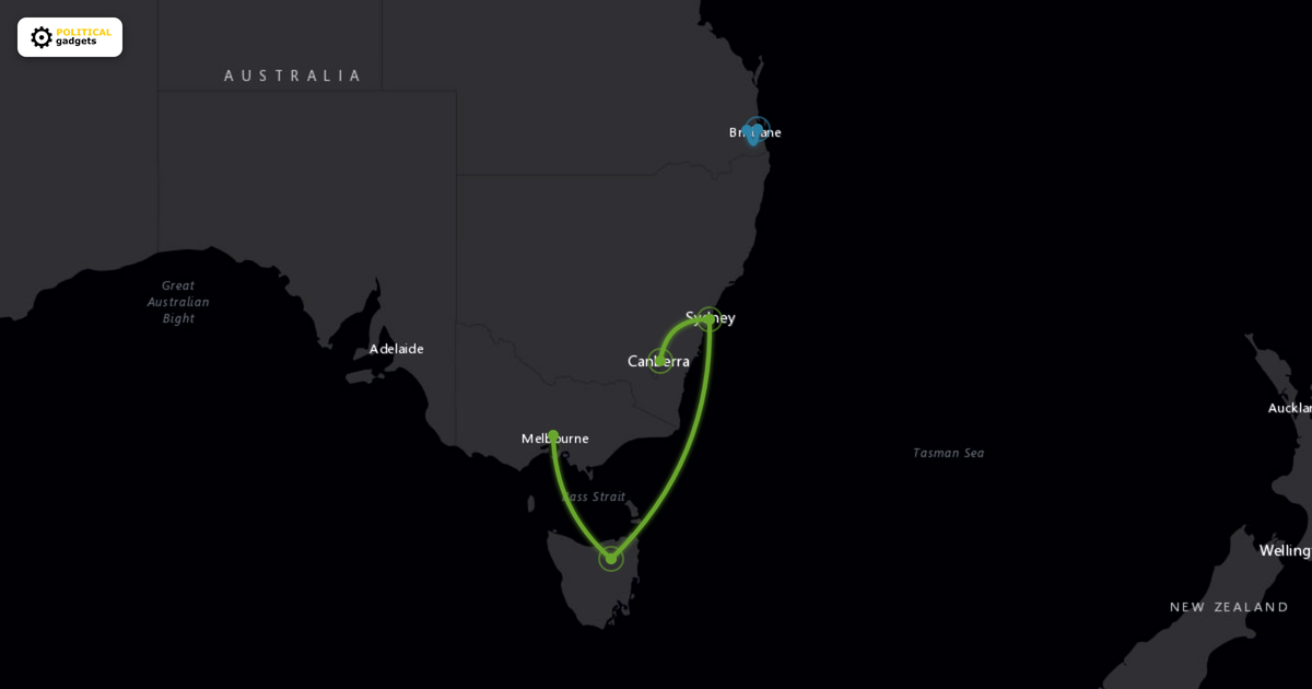 VIP flight tracker