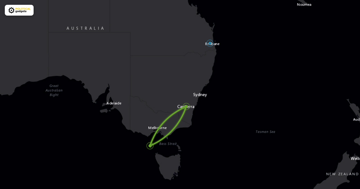 VIP flight tracker