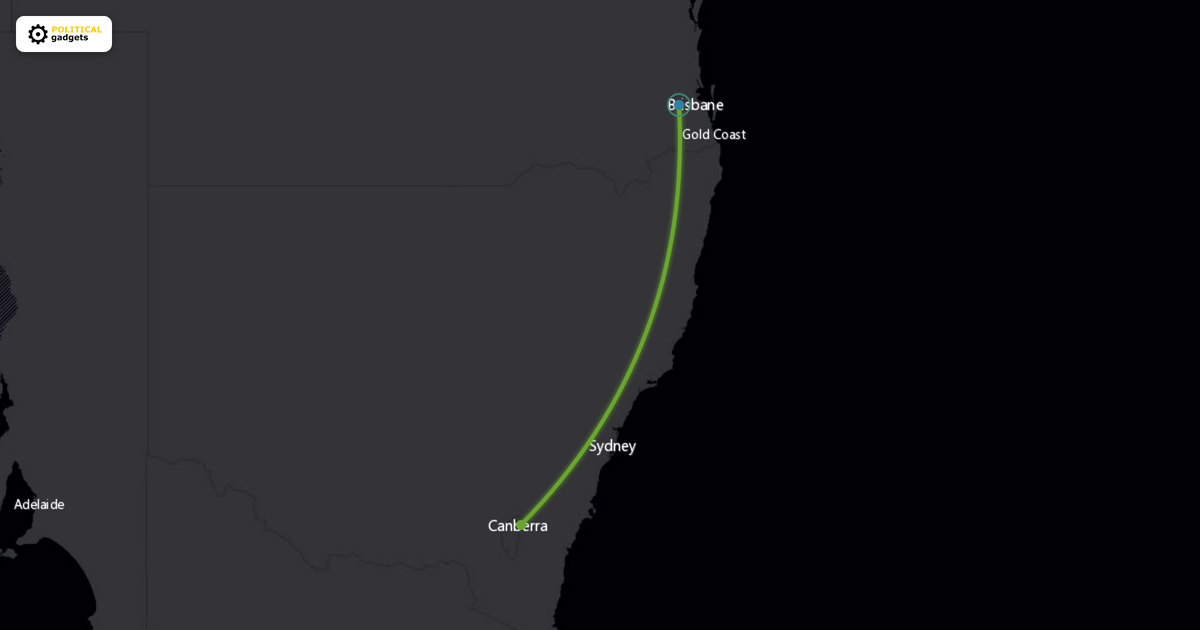 VIP flight tracker