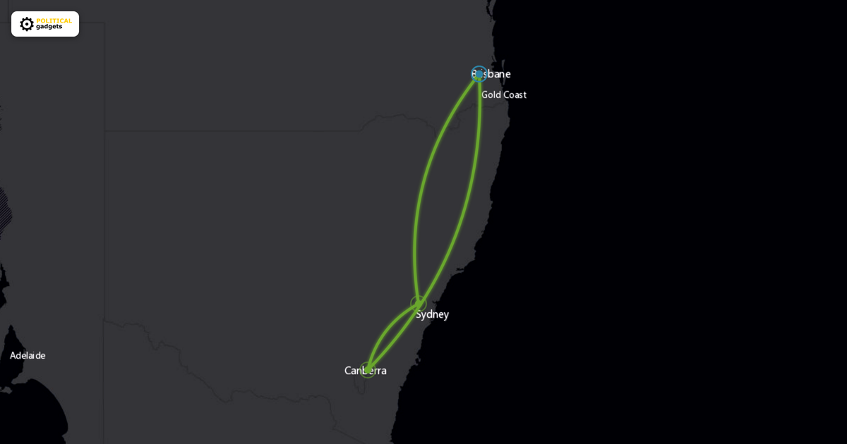 VIP flight tracker