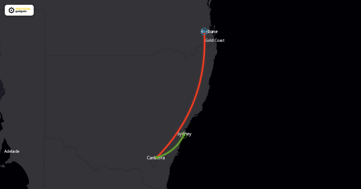 VIP flight tracker